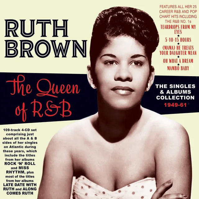 Ruth Brown The Queen Of R&B: The Singles… (4CD) 