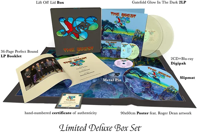 Yes The Quest - LTD DLX Box (2LP+2CD+BD) 