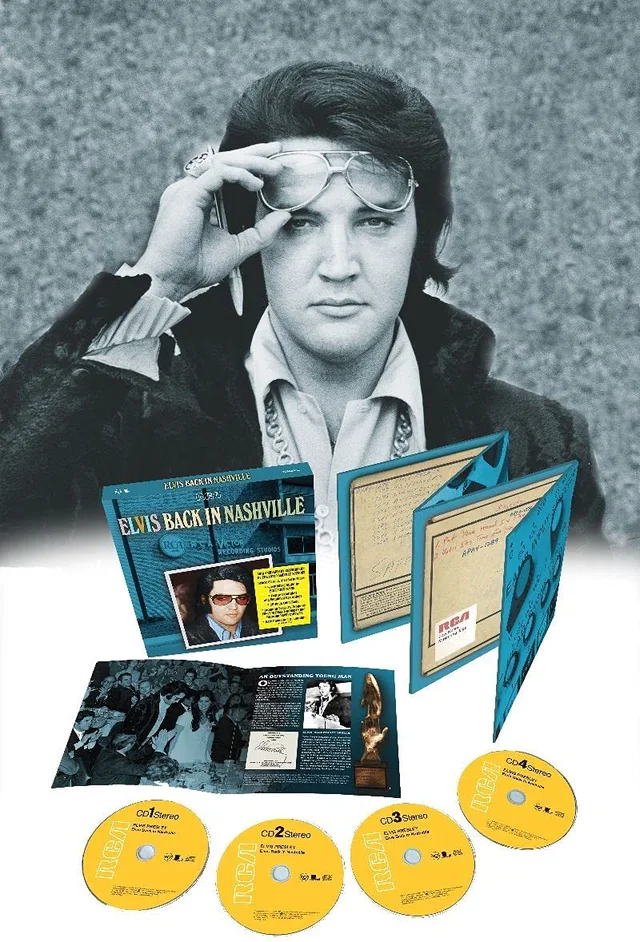 Elvis Presley Back In Nashville (4CD) 