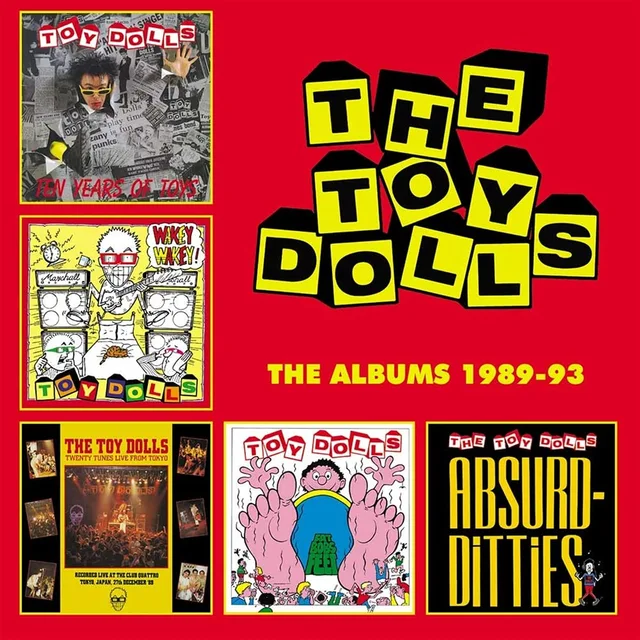 Toy Dolls The Albums 1989-93 (5CD) 