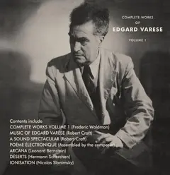Diverse Artister The Complete Works Of Varèse Vol 1 (3CD)
