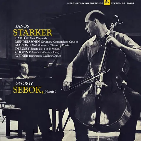 Janos Starker / Gyorgy Sebok Bartok, Mendelssohn, Martinu.. (LP) 