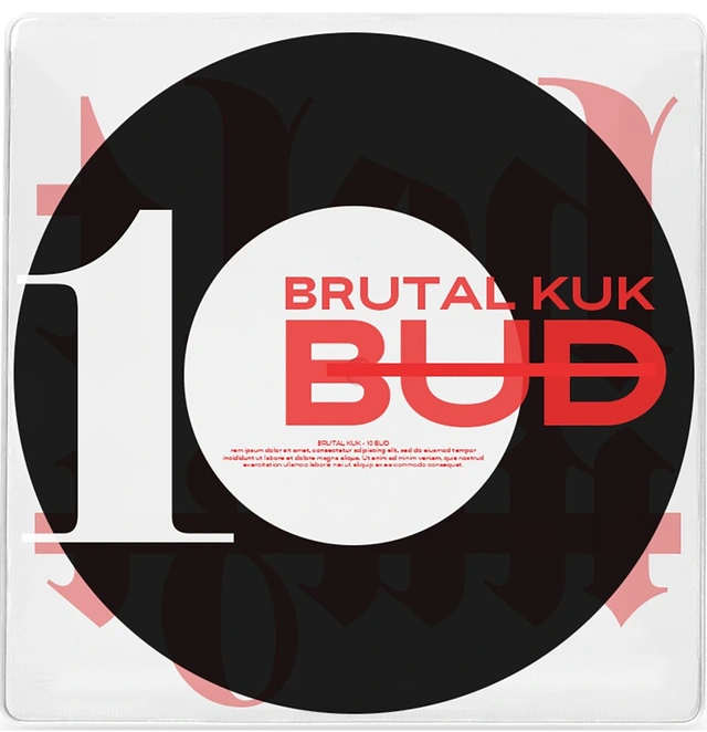Polardegos & Brutal Kuk Helt Nazi / 10 Bud (7") 
