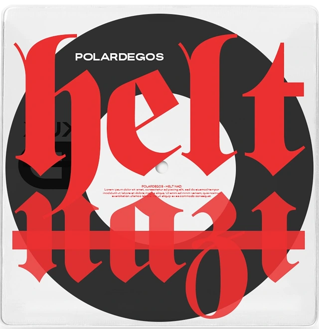 Polardegos & Brutal Kuk Helt Nazi / 10 Bud (7") 