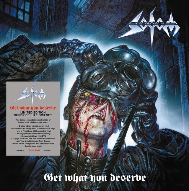 Sodom Get What You Deserve - LTD (5LP+DVD) 