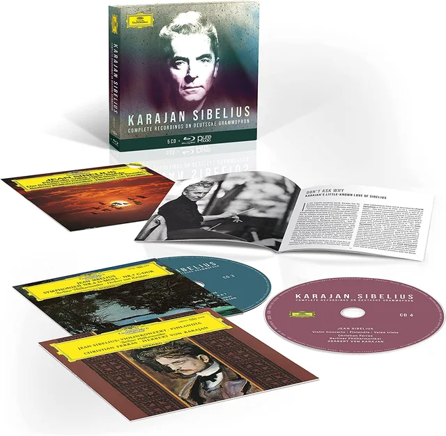 Herbert von Karajan Complete Sibelius Recordings… (5CD+BD-A) 
