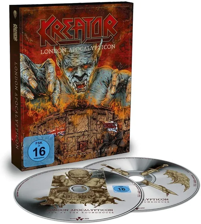 Kreator London Apocalypticon - Live At… (CD+BD) 