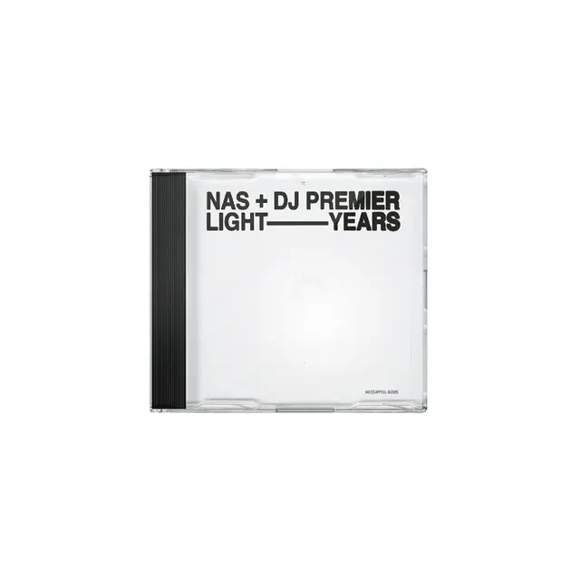 Nas & DJ Premier Light-Years (White Label) (CD) 