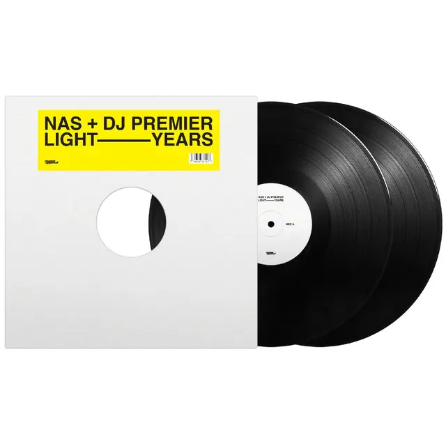 Nas & DJ Premier Light-Years (White Label) (2LP) 