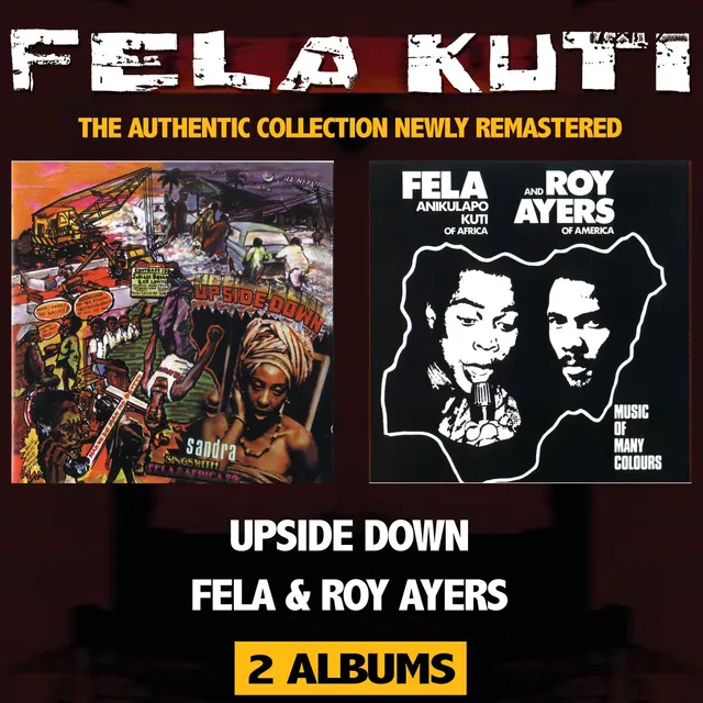 Fela Kuti Upside Down/Music Of Many Colours (CD) 