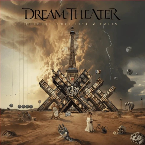 Dream Theater Quarantieme: Live A Paris (3CD+2BD) 