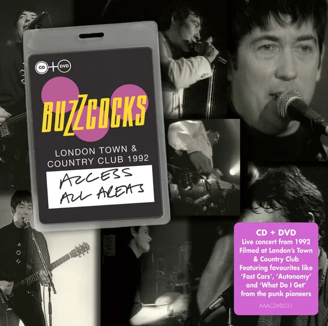 Buzzcocks Access All Areas - Live (CD+DVD) 