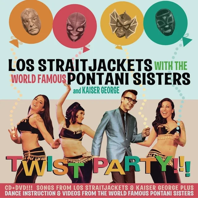 Los Straitjackets Twist Party!!! (CD) 