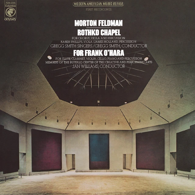 Morton Feldman Rothko Chapel/For Frank O'Hara (LP) 