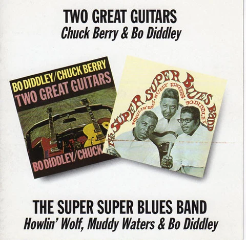 Chuck Berry & Bo Diddley/Howlin' Wolf… Two Great Guitars/The Super Super… (CD) 