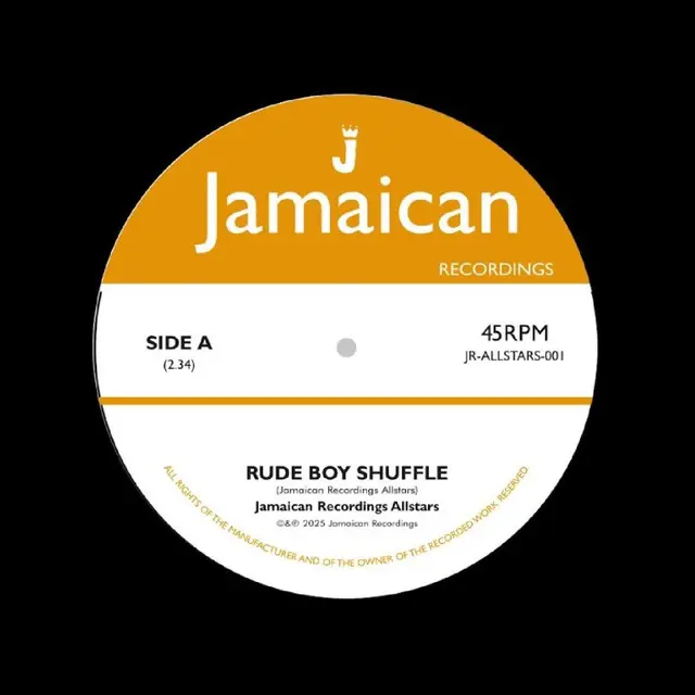 Jamaican Recordings Allstars Rude Boy Shuffle (7") 
