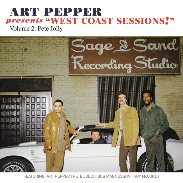Art Pepper & Pete Jolly "West Coast Sessions!" Vol. 2 (CD) 