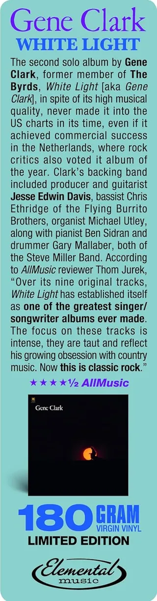 Gene Clark White Light (LP) 