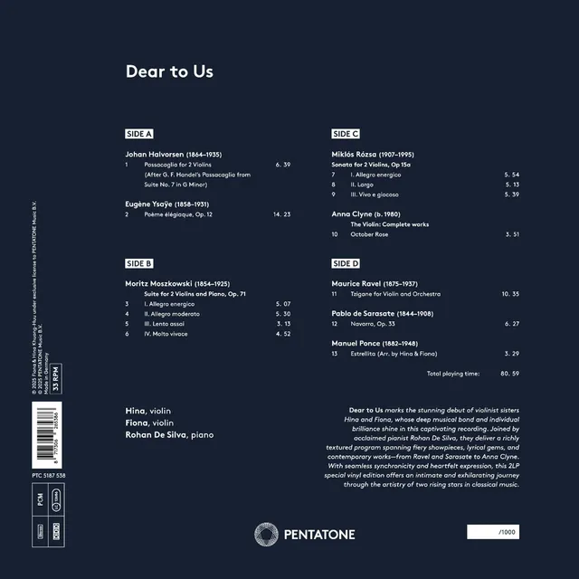 Hina & Fiona Dear To Us (2LP) 