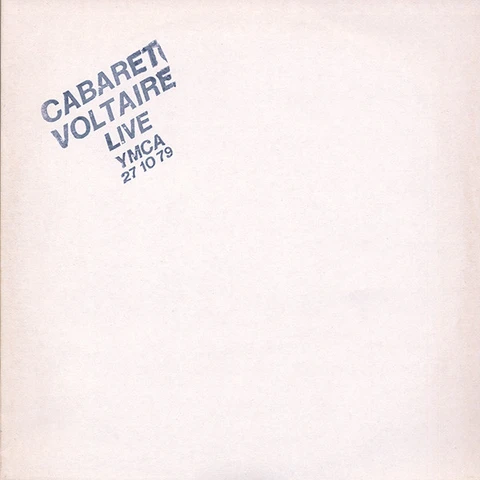 Cabaret Voltaire Live At YMCA 27.10.79 (CD) 
