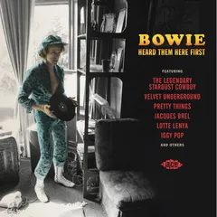 Diverse Artister Bowie Heard Them Here First (CD)