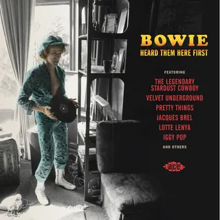 Diverse Artister Bowie Heard Them Here First (CD)