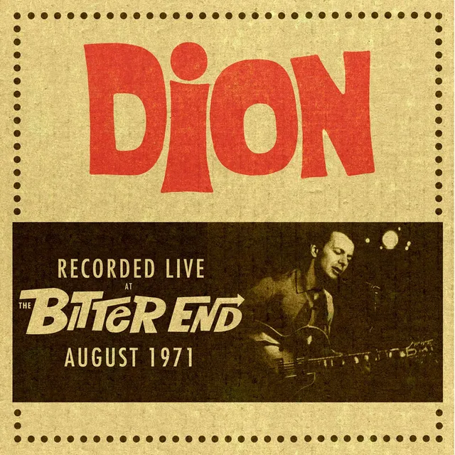Dion Recorded Live At The Bitter End… (CD) 