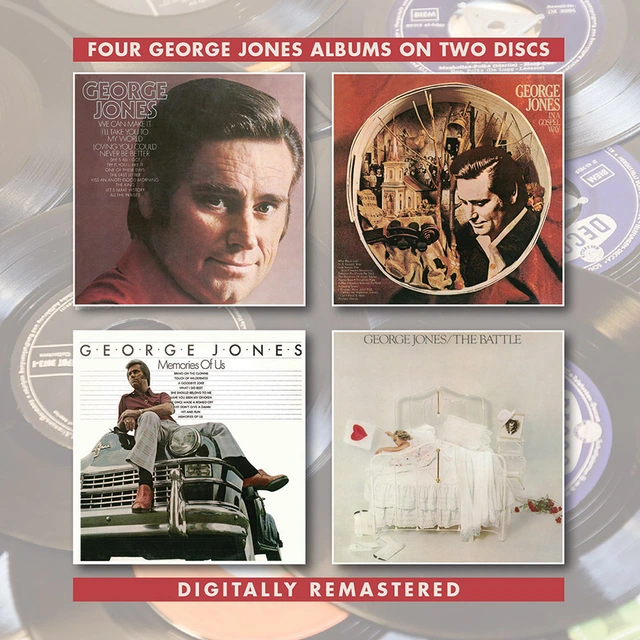 George Jones George Jones/In A Gospel Way… (2CD) 