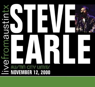 Steve Earle Live From Austin Tx 2000 (CD)