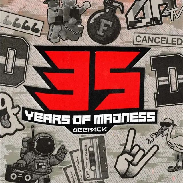 Deepack 35 Years Of Madness (LP) 
