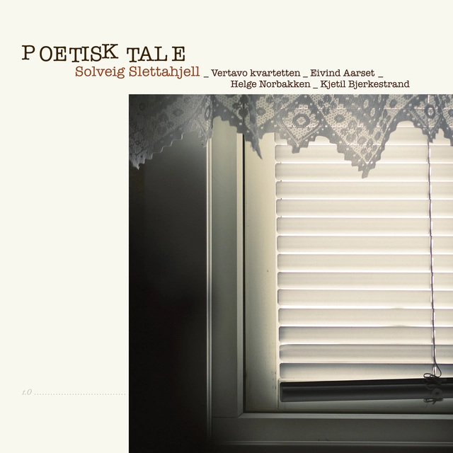 Solveig Slettahjell Poetisk Tale (CD) 