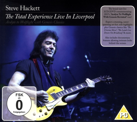 Steve Hackett Total Experience: Live In… (2CD+2DVD) 