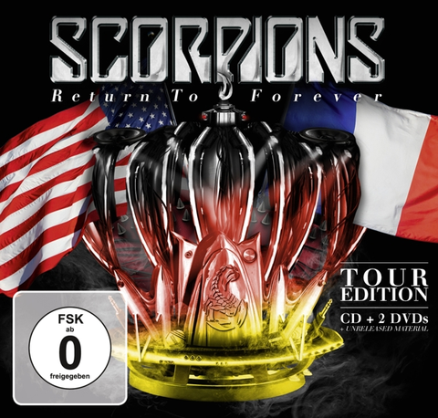 Scorpions Return To Forever-Tour Edition (CD+2DVD) 