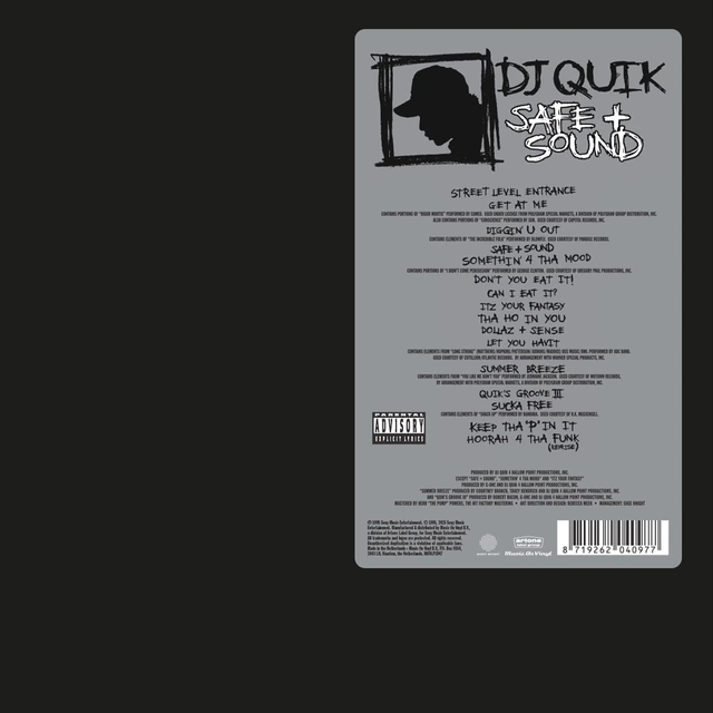 DJ Quik Safe + Sound - LTD (2LP) 
