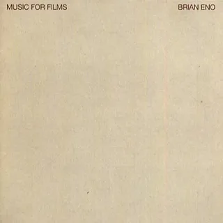 Brian Eno Music For Films (CD)