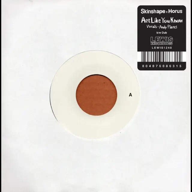 Skinshape x Horus Act Like You Know - Feat. Andy… (7") 