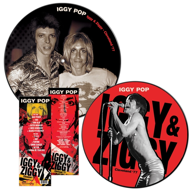 Iggy Pop Iggy & Ziggy Cleveland '77 - LTD (LP) 