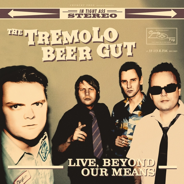 The Tremolo Beer Gut Live, Beyond Our Means (LP) 