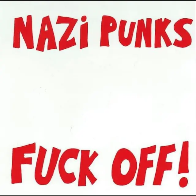 Dead Kennedys Nazi Punks Fuck Off/Moral Majority (7") 