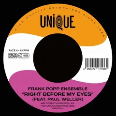 Frank Popp Ensemble Right Before My Eyes Feat. Paul… (7")