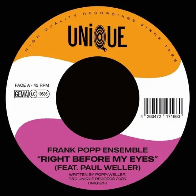 Frank Popp Ensemble Right Before My Eyes Feat. Paul… (7") 