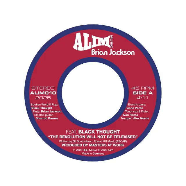 Brian Jackson The Revolution Will Not Be… (7") 