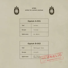 Perry Dear &amp; The Deerstalkers AFMA - Enhet For Sonisk Analyse (7")