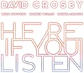 David Crosby Here If You Listen (CD)