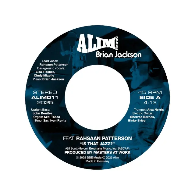 Brian Jackson Is That Jazz? (7") 