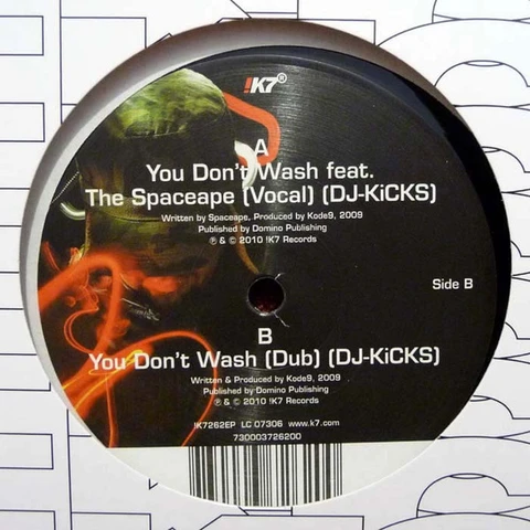 Kode9 You Don't Wash (12") 