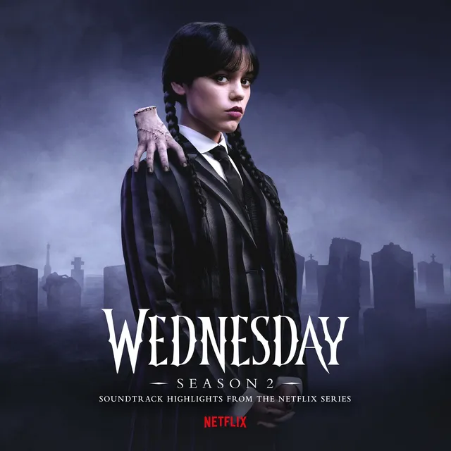Soundtrack Wednesday: Season 2 - LTD (LP) 