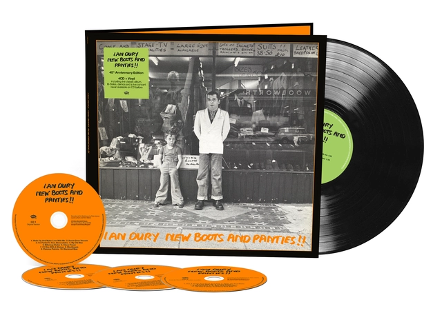 Ian Dury New Boots And Panties!! - DLX (LP+4CD) 