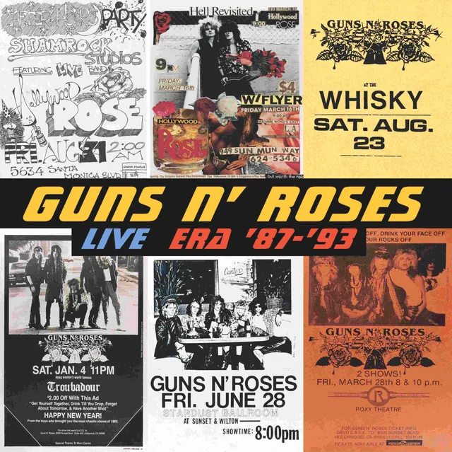 Guns N' Roses Live Era '87-'93 (4LP) 