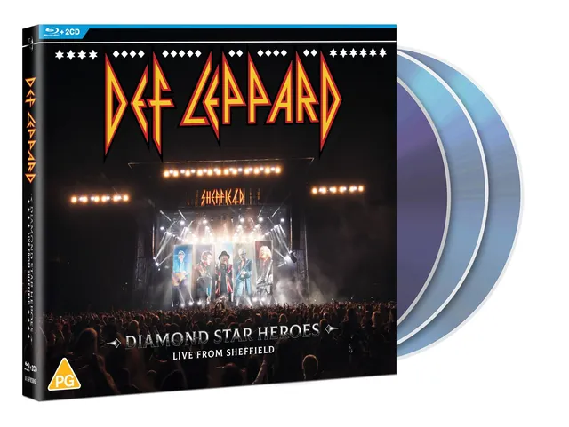 Def Leppard Diamond Star Heroes Live From… (2CD+BD) 